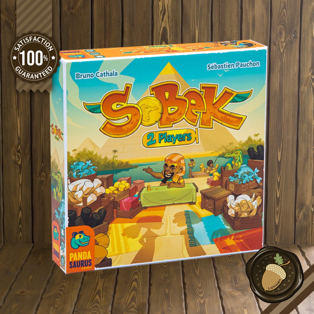 Sobek: 2 Players บอร์ดเกมแท้ คู่มือภาษาอังกฤษ