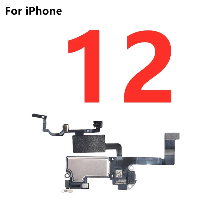 อะไหล่สายแพหูฟัง ลําโพง ขนาดเล็ก สําหรับ iPhone 11 12 Pro XS Max X XR thumbnail 10