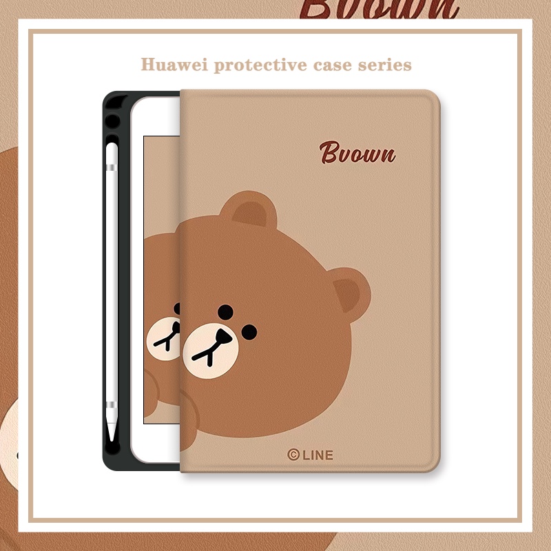 เคสมือถือ พร้อมช่องใส่ปากกา กันกระแทก สําหรับ Honor Pad X8 V8 V7 Pro V6 Huawei Mediapad M5 Lite T5 1