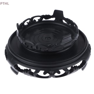 [PTHL] 1 ชิ้นแผ่นพลาสติกถาดดอกไม้สูงผู้ถือกรอบผู้ถือสีน้ําตา…