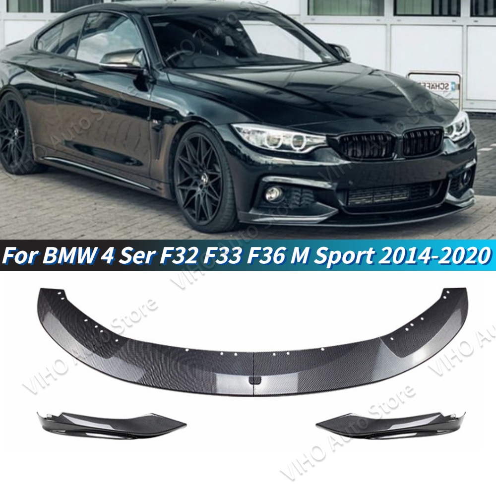 ชุดฝาครอบสปอยเลอร์ กันชนหน้า สําหรับ BMW F32 F33 F36 4 Series 420i 425i 430i 440i M440i 2014-2020