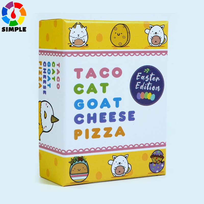 Taco Cat Goat Cheese Pizza - Easter Edition! Card Game