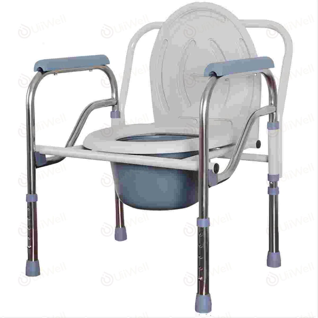เก้าอี้นั่งถ่าย แสตนเลส สุขภัณฑ์เคลื่อนที่ สุขาคนป่วย ส้วมผู้ป่วย ส้วมคนแก่ ส้วมเคลือนที่ เก้าอี้ส้วม รุ่น ส้วมคนแก่