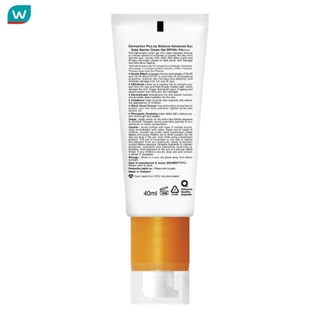 Dermaction Plus by Watsons เดอมาแอคชันพลัส บายวัตสัน แอดวานซ์ซัน โซล่าร์ แบริเออร์ ครีมเจล เอสพีเอฟ 50+ พีเอ++++