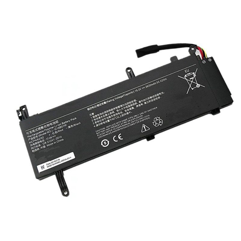G15B01W laptop battery for Xiaomi Gaming Laptop 15.6'' i5 7300HQ GTX1050 GTX1060 1050Ti/1060 171502-A1