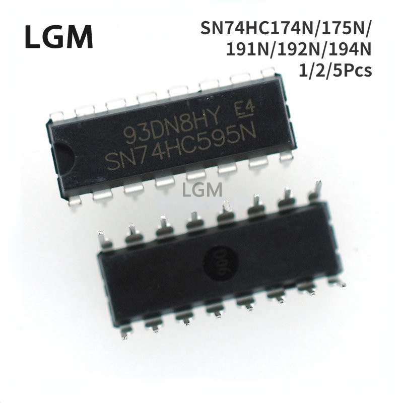 5/2/1 ชิ้น Original SN74HC174N SN74HC175N SN74HC191N SN74HC192N SN74HC194N DIP16 IC ใหม่ 74HC08 7408
