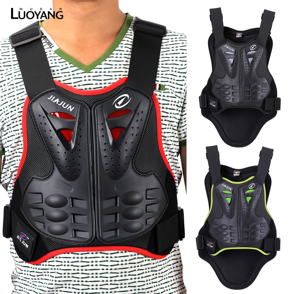 Lum-unisex เสื้อกั๊ก เกราะป้องกันกระดูกสันหลัง ด้านหลัง สําหรับแข่งรถจักรยานยนต์วิบาก