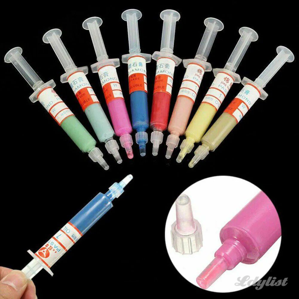 320-10000 W0.5-w40 เพชร Abrasive Paste เข็มบดขัด Lapping Compound แก้วโลหะเครื่องมือเครื่องมือไมครอน
