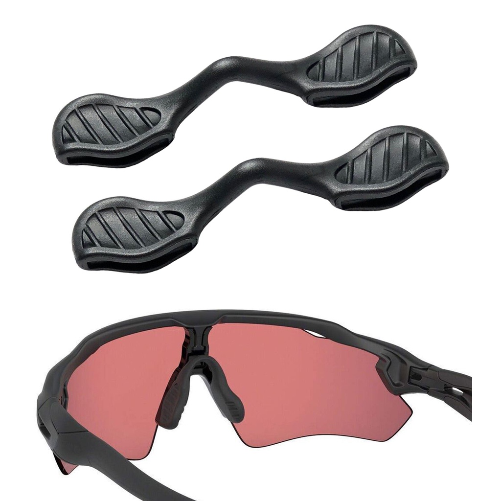 แผ่นรองจมูกเปลี่ยนชิ้นจมูกสําหรับแว่นกันแดด Radar EV Path XS OJ9001, Standard Fit / Asian Fit Nosepa