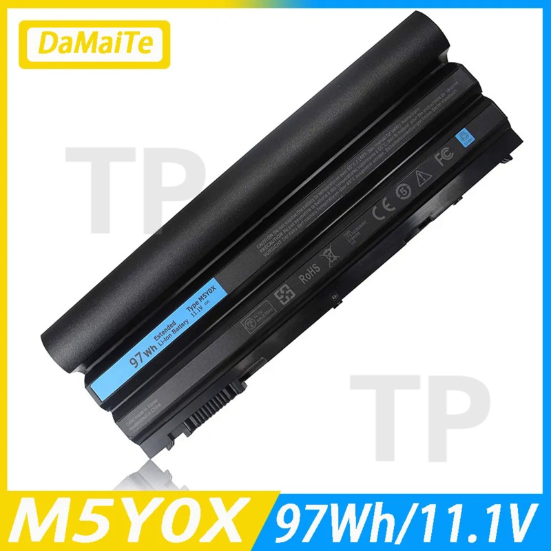 TP Laptop Batteries 97WH 11.1V For Dell E5420 E5430 E6120 E5520 M5Y0X E5530 E6420 E6420 E6430 E6520 