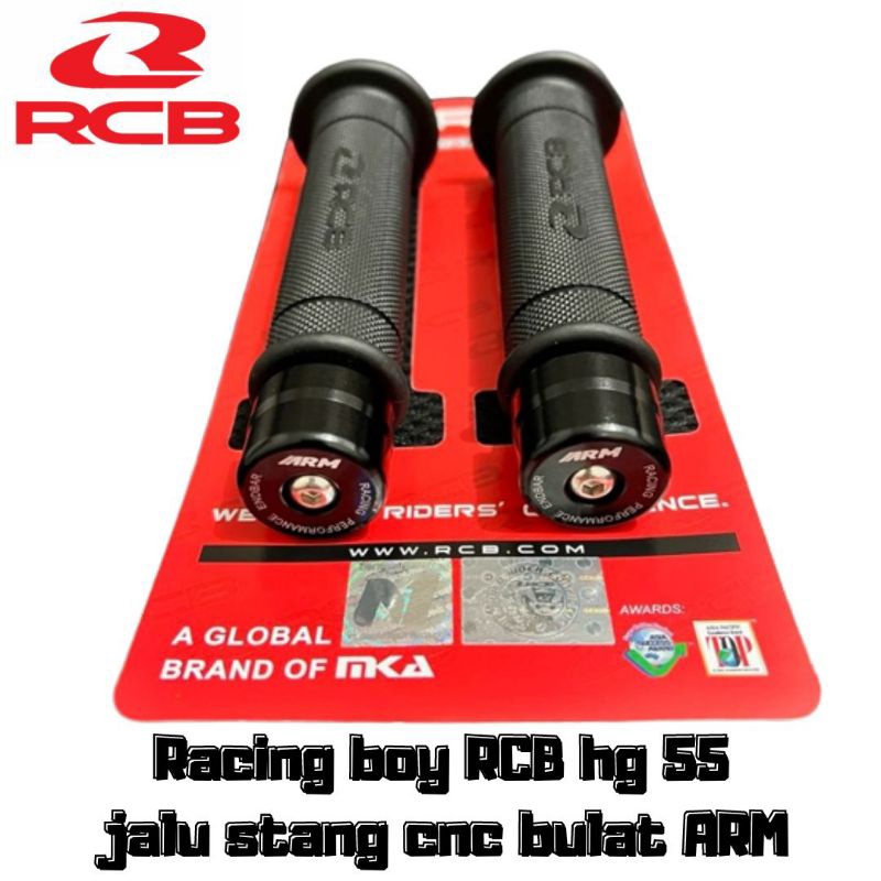 ต้นฉบับ RCB HG55 RACING BOY HANDGRIP + FULL CNC UNIVERSAL KING DIAMOND89 รอบ ARM แฮนด์