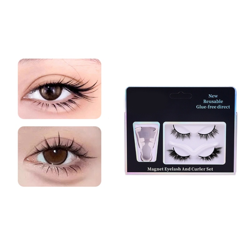 KIIK Magnetic Eyelashes Reusable ขนตาปลอม Magnetic Lashes ธรรมชาติสบาย