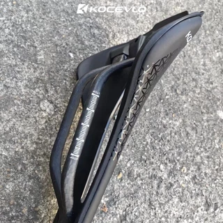Kocevlo อานนั่งจักรยาน หนัง Pu คาร์บอนไฟเบอร์ น้ําหนักเบา สําหรับจักรยานเสือภูเขา Evo
