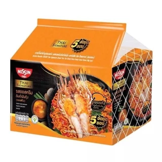 นิสชิน nissin นิชชิน บะหมี่ กึ่งสำเร็จรุป แพ็ค5ซอง