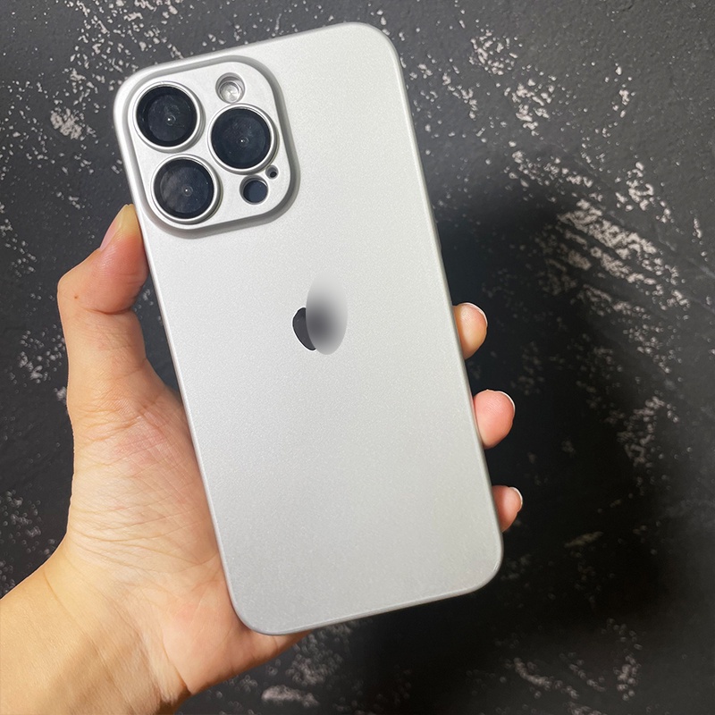 Ultra Thin matte ป้องกันกล้องสําหรับ iPhone 7/8 Plus X XSMAX 15 14 13 12 11 pro max 15 PLUS