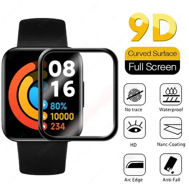 ColmiP28Plus ColmiP68/P28 3 ชิ้นฝาครอบ 999D HD โค้งสีดําขอบฟิล์มกระจกนิรภัยสําหรับ Colmi P28 Plus C8