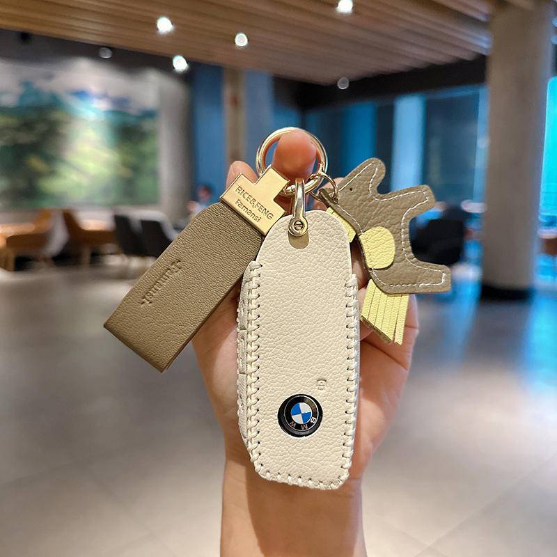ที่ใส่กุญแจรีโมทรถยนต์ BMW 7 series 735li 740 X7 i7 X1 ix XM X6 3 series 5 series 530 320li series 1 series x1 x3 x5 ห้า series x2 525 gt พวงกุญแจรถ. กระเป๋าใส่กุญแจรถ