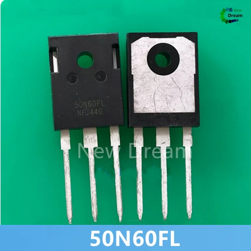 1 ชิ้น 50N60FL TO-247 40A600V เครื่องเชื่อม high-power หลอดเดียวทรานซิสเตอร์