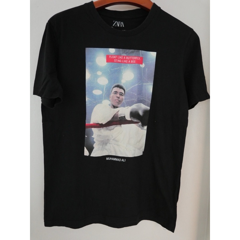 คอกลม T-shirt Muhammad Ali size L