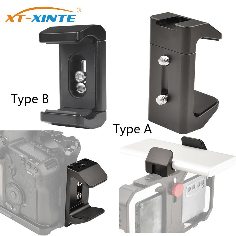 Xt-xinte 1/4 สกรูยึดกล้อง พาวเวอร์แบงค์ ที่ยึด อลูมิเนียมอัลลอยด์ สําหรับกล้อง DSLR อุปกรณ์เสริมกรง