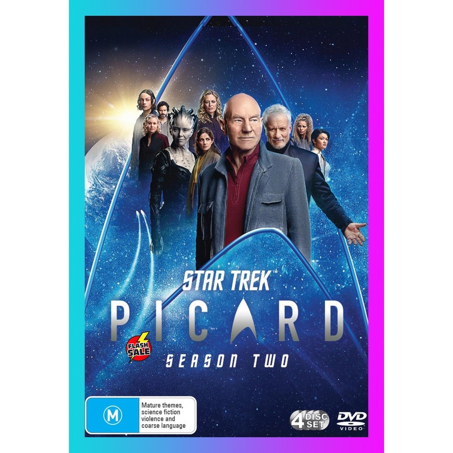 DVD ซีรีส์ฝรั่ง Star Trek Picard Season 2 (2022) สตาร์ เทรค พิคาร์ด ปี 2 (10 ตอน) หนังใหม่ เสียง ไทย/อังกฤษ | ซับ ไทย/อั
