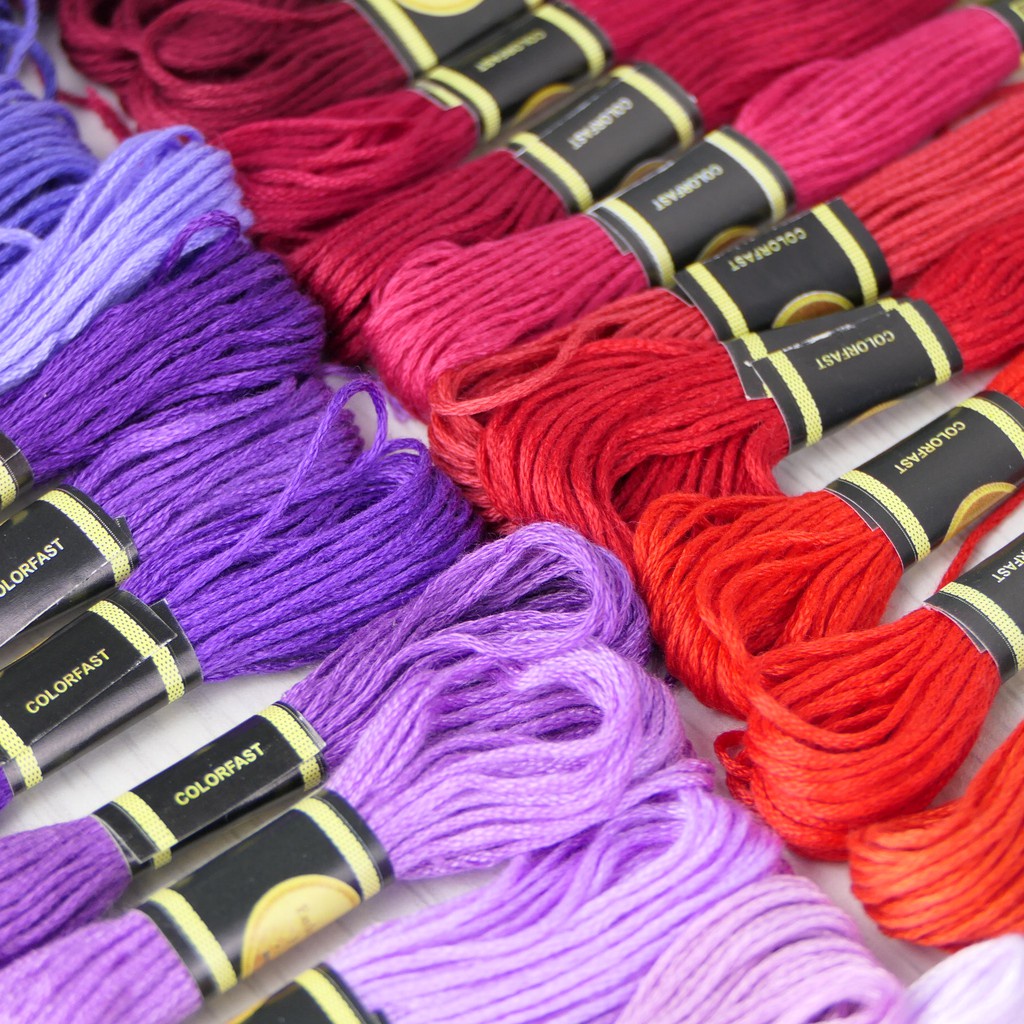 ไหมปักจัดเซ็ทไล่โทนสี 1ชุด12สี ชุดพาสเทล และ เอิร์ธโทน ไหมคุณภาพดี ปักลื่น - รูปที่ 5