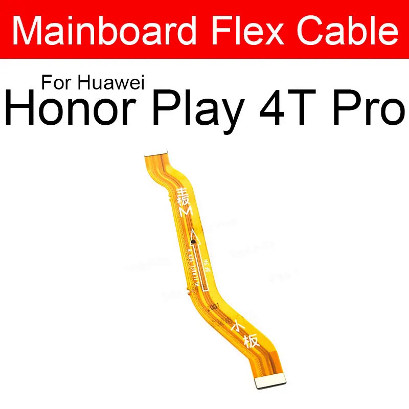 สายเคเบิลเมนบอร์ดเมนบอร์ดหน้าจอ LCD แบบเปลี่ยน สําหรับ Huawei Honor Play 4T Pro AQM-AL10