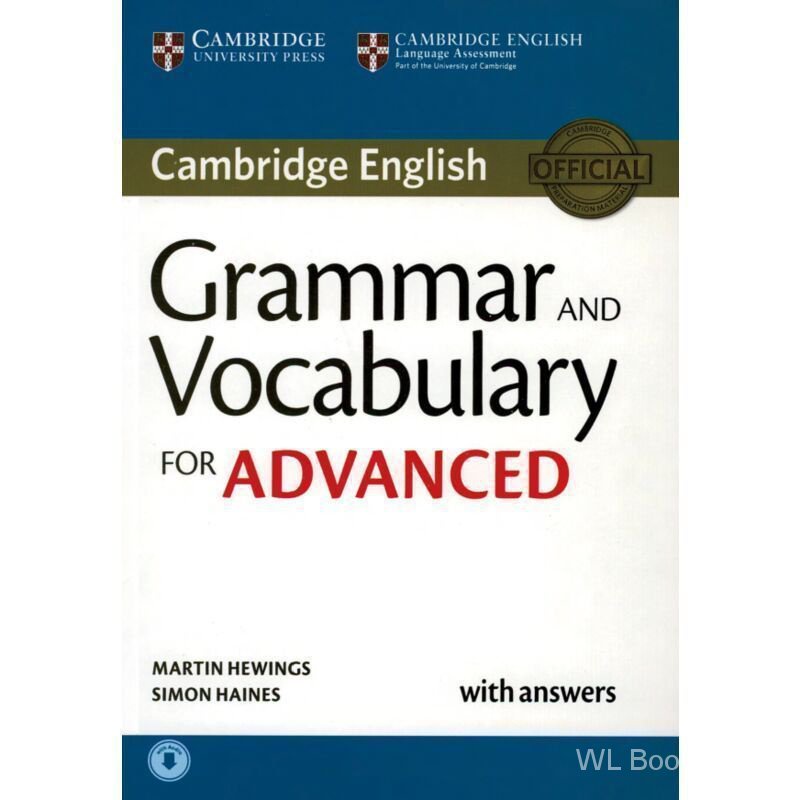Grammar and Vocabulary for Advanced 剑桥CAE考试语法词汇 书
