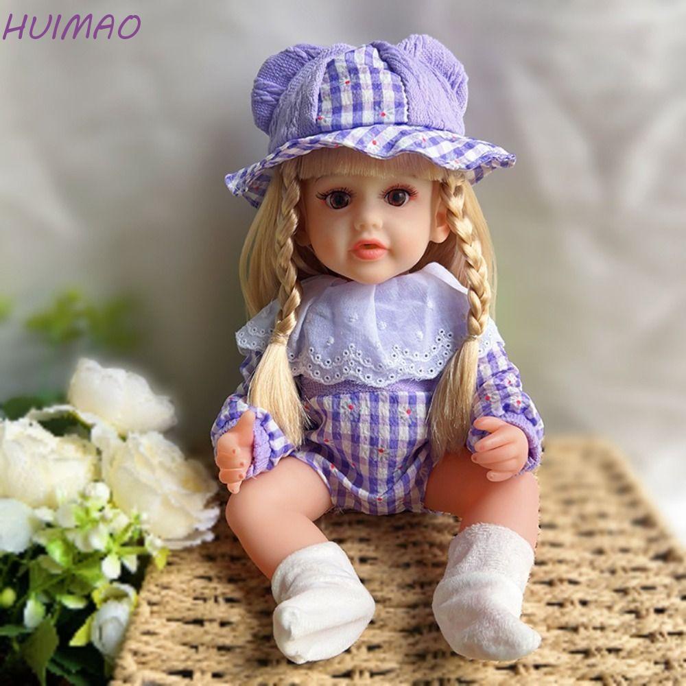 Huimao ตุ๊กตาเด็กทารก ซิลิโคนนิ่ม กันน้ํา 30 ซม. 30 ซม.
