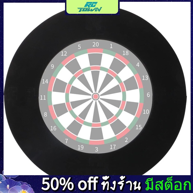 Rctown ลูกดอกเซอร์ราวด์ EVA ป้องกันผนัง อุปกรณ์เสริม สําหรับ Dartboard