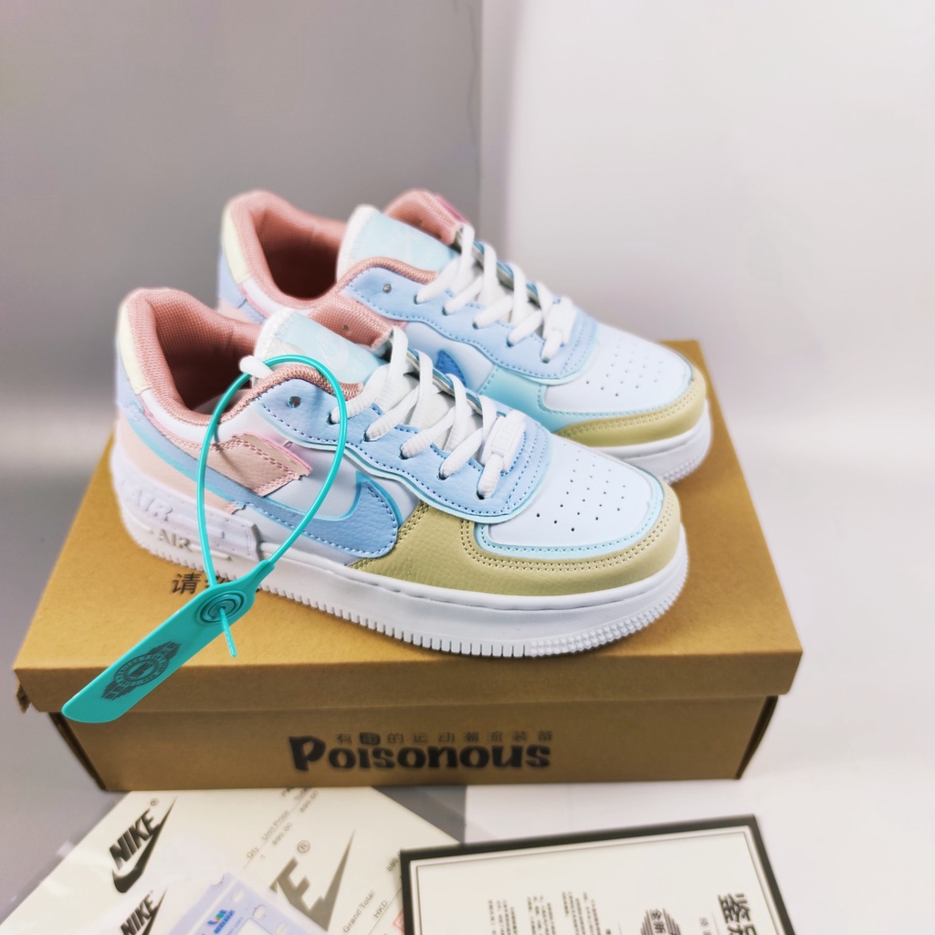 high quality··Nike Air Force 1 Ready Stock NIKE AJ Air Force 1  Ice Cream 36-40 Size  AF1 Women Low