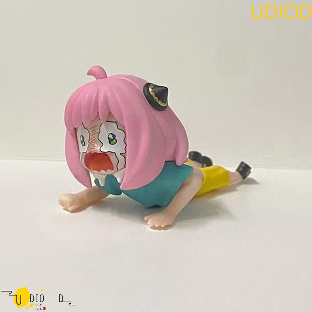 UDOD Spy Family Anya Action Figure, PVC Spy Family Anime Spy X Family Figure, Kawaii Anya Forger Fal