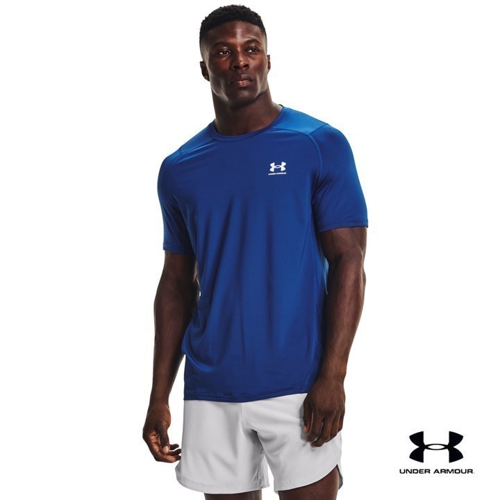 Under Armour เสื้อแขนสั้น HeatGear® Armour Fitted สำหรับผู้ชาย