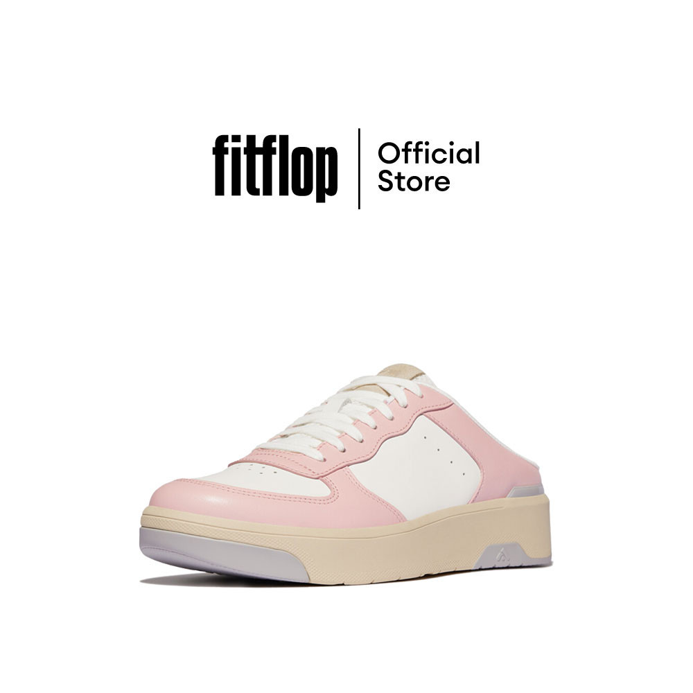 FITFLOP RALLY EVO LEATHER MULES รองเท้าผ้าใบผู้หญิง รุ่น JG9-C39 สี PINK