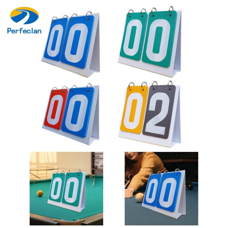 Perfeclan Multi-Sports Scoreboard Score Board 2-Digit Table Score Board Flip