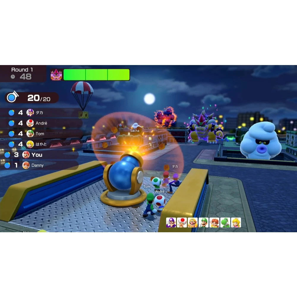 NINTENDO SWITCH SUPER MARIO PARTY JAMBOREE เกมมาริโอ้ ตลับเกม แผ่นเกม มือหนึ่ง
