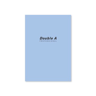 Double A สมุดปกอ่อน B5 70g. 26แผ่น ฟ้า   Professional