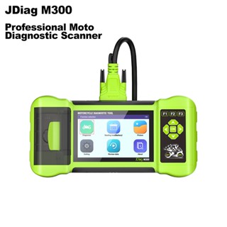 Jdiag เครื่องสแกนเนอร์วินิจฉัยรถจักรยานยนต์ M300 OBD2 ABS