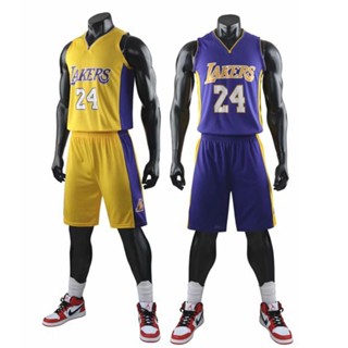 เสื้อกีฬาบาสเก็ตบอล ทีม NBA Los Angeles Lakers 24# สําหรับผู้ชาย