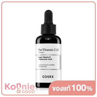 COSRX The Vitamin C 23 Serum 20g เซรั่มวิตามินซีบริสุทธิ์เข้มข้น23% ช่วยลดเลือนรอยดำรอยสิว ปรับผิวหมองคล้ำให้กระจ่าง...