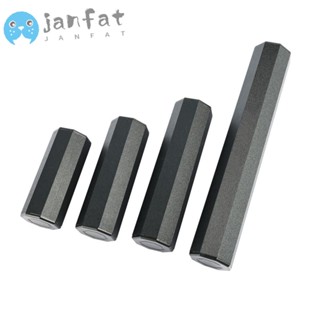 Janfat เครื่องดนตรี หลอดทรายพลาสติก อลูมิเนียมอัลลอย แบบพกพา สีดํา