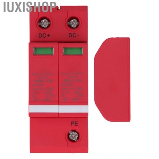 Iuxishop Over Voltage Arrester Device DC1000V 2P Surge Protector 35mm Rail Installation