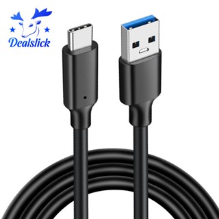 สายเคเบิล USB3.2 10Gbps Type C USB A เป็น Type-C 3.2 ถ่ายโอนข้อมูล PD 60W 3A ชาร์จเร็ว 3.0 1 เมตร