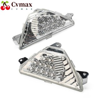 Cvmax ไฟเลี้ยว LED สีเหลืองอําพัน อุปกรณ์เสริม สําหรับรถจักรยานยนต์ KAWASAKI Ninja