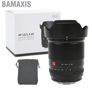 Bamaxis 13mm F1.4 XF Auto Focus Lens  Dust Protection Fast Autofocus High Resolution for Digital Cameras