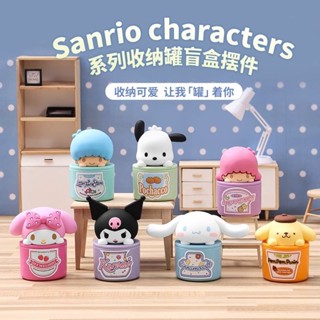 กล่องเก็บตุ๊กตาฟิกเกอร์ MINISO MINISO MINISO Sanrio ขนาดเล็ก แบบสร้างสรรค์ สําหรับตกแต่งโต๊ะ