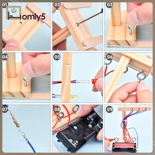 [Homyl5] โมเดลสัญญาณไฟจราจร ขนาดเล็ก ของเล่นสําหรับเด็ก