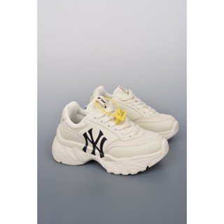 【ของแท้ 100%】 MLB รองเท้าผ้าใบ monogram chunky Yankees