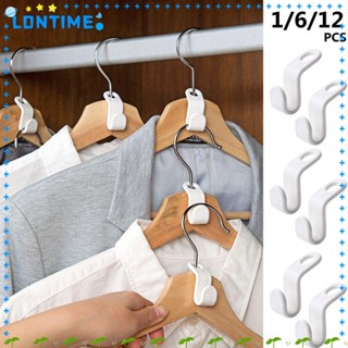 Lontime ตะขอแขวนเสื้อผ้า ขนาดเล็ก ประหยัดพื้นที่ สําหรับห้องนอน