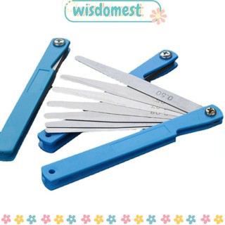 Wisdomest เครื่องมือวัดความหนา 0.02-1 มม. หัวเทียนวัดขนาด แบบพกพา DIY